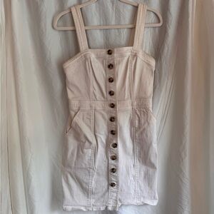 Express Button Front Summer Dress